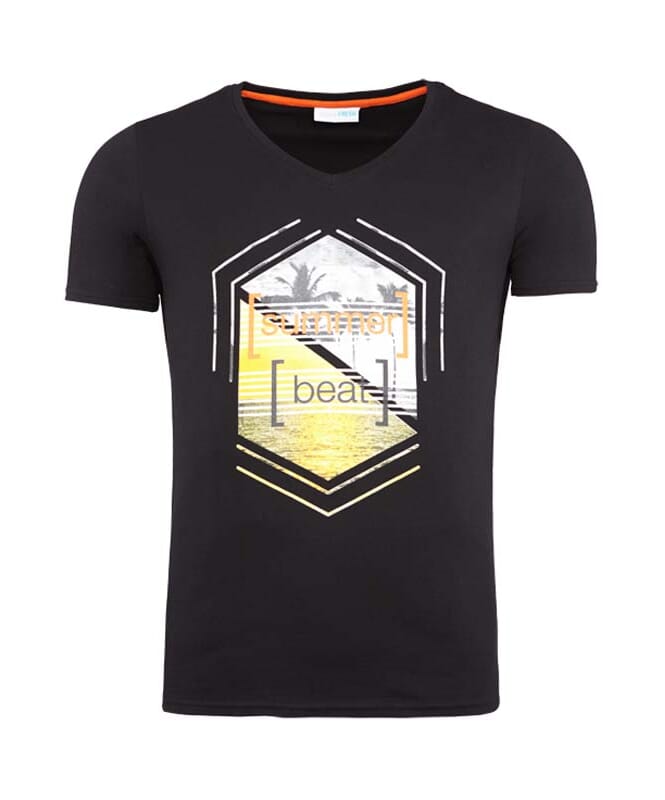 Summerfresh T-shirt BRASIL Herr schwarz