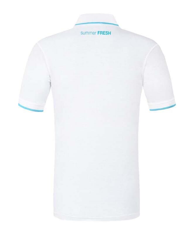 Summerfresh Camiseta Polo SINES Hombres weiß