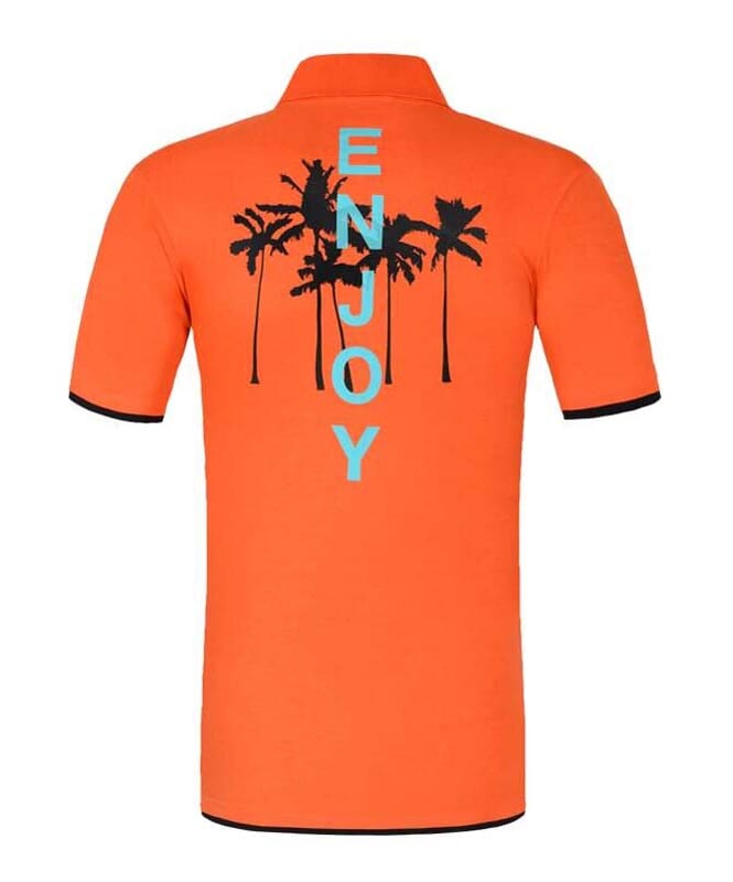 Summerfresh Camiseta Polo BRAM Hombres naranja