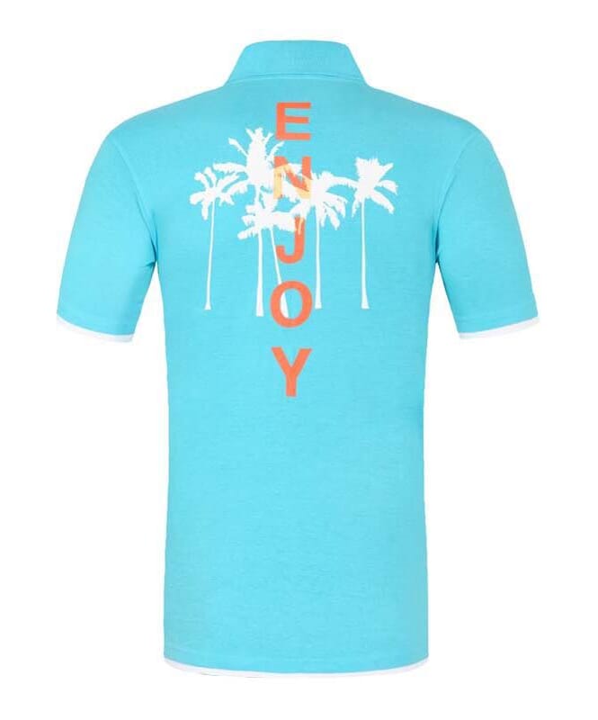 Summerfresh Camiseta Polo BRAM Hombres aquatic