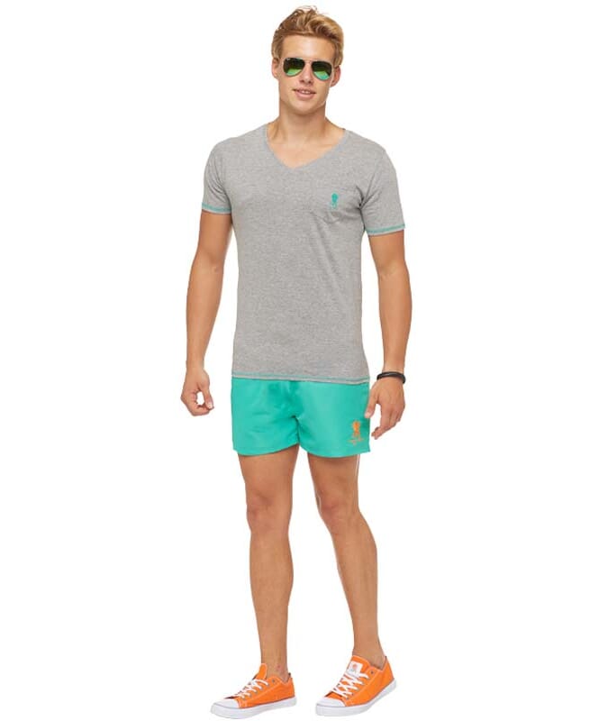 Summerfresh Camiseta LEXXY Hombres grau