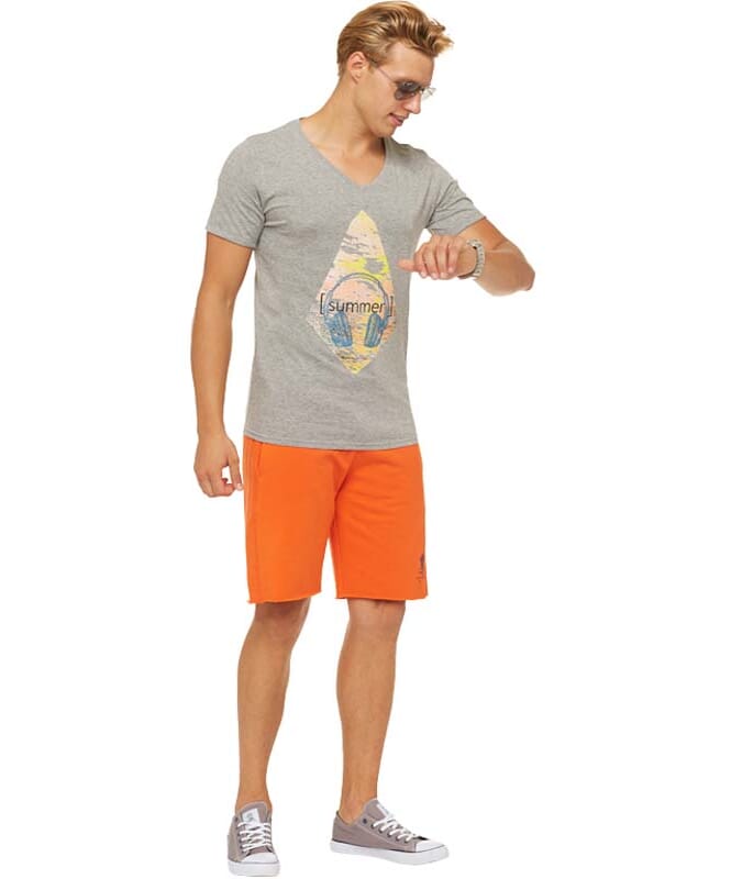 Summerfresh T-Shirt PATTY Homme grau
