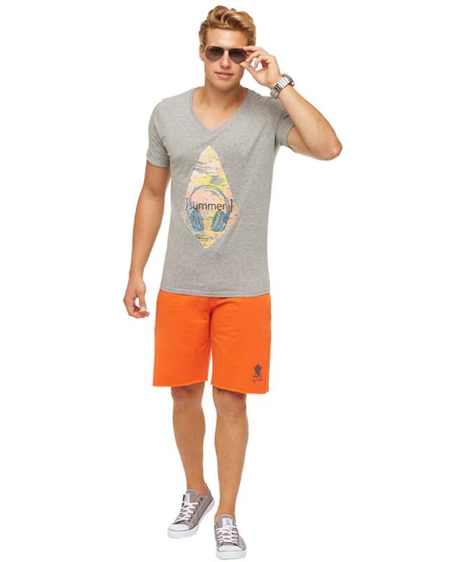 Summerfresh T-Shirt PATTY Homme grau