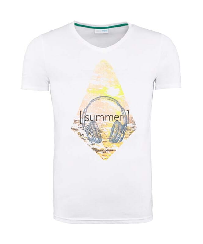 Summerfresh T-Shirt PATTY Mænd weiß