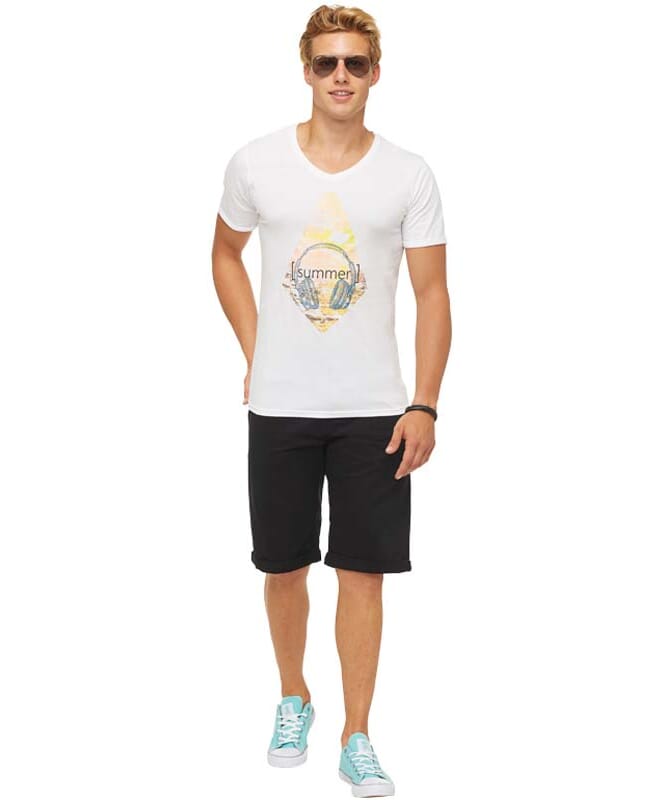 Summerfresh T-Shirt PATTY Homme weiß