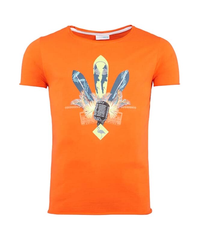Summerfresh Camiseta ENZO Hombres orange