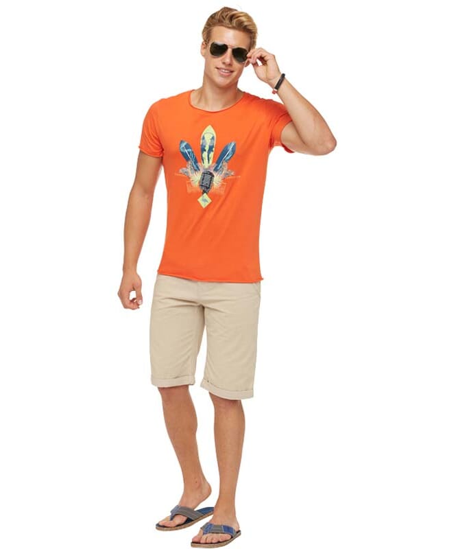 Summerfresh T-paita ENZO Miesten orange