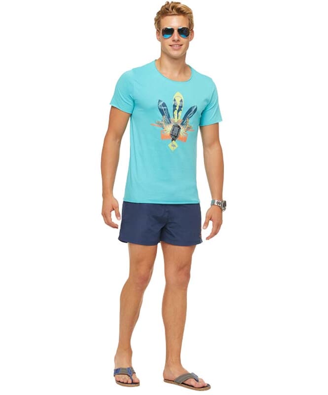Summerfresh T-Shirt ENZO Mænd hellblau