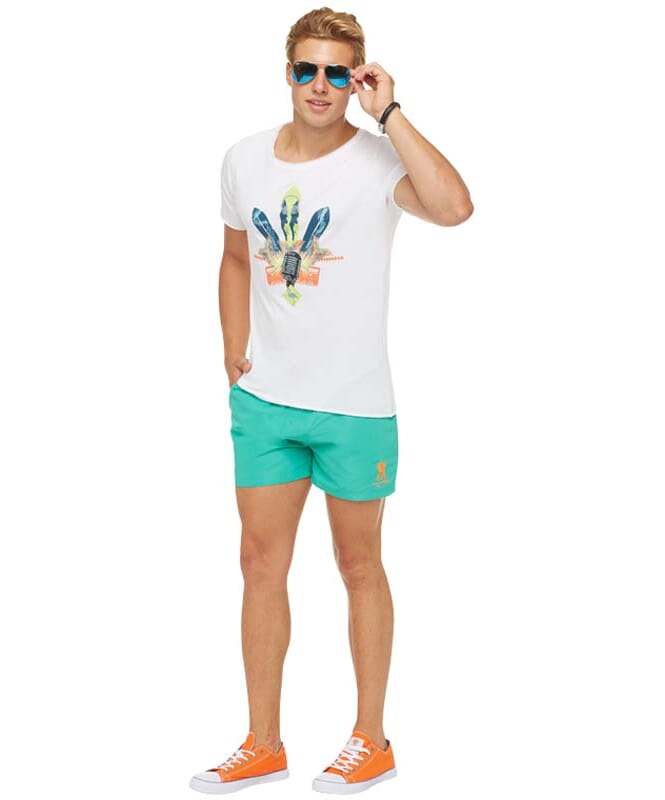 Summerfresh Camiseta ENZO Hombres weiß