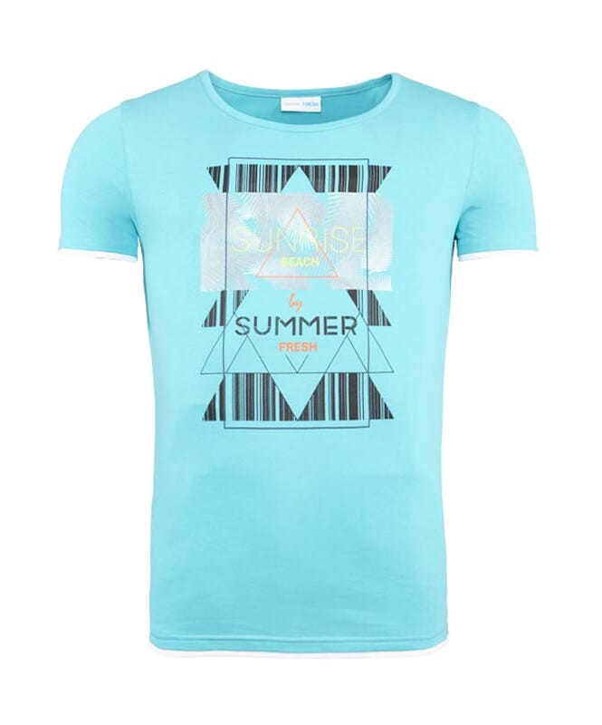 Summerfresh T-Shirt LUCA Heren hellblau