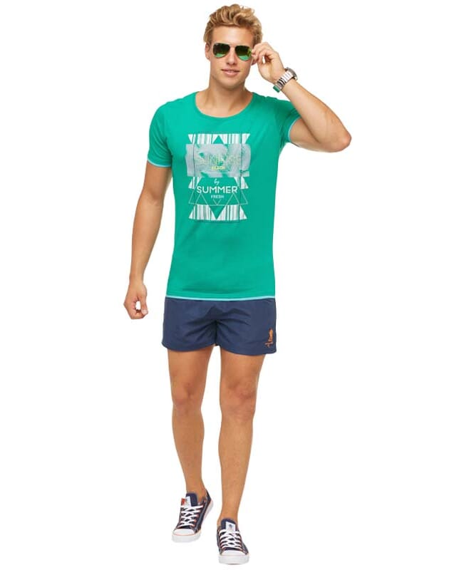 Summerfresh T-Shirt LUCA Herr grün