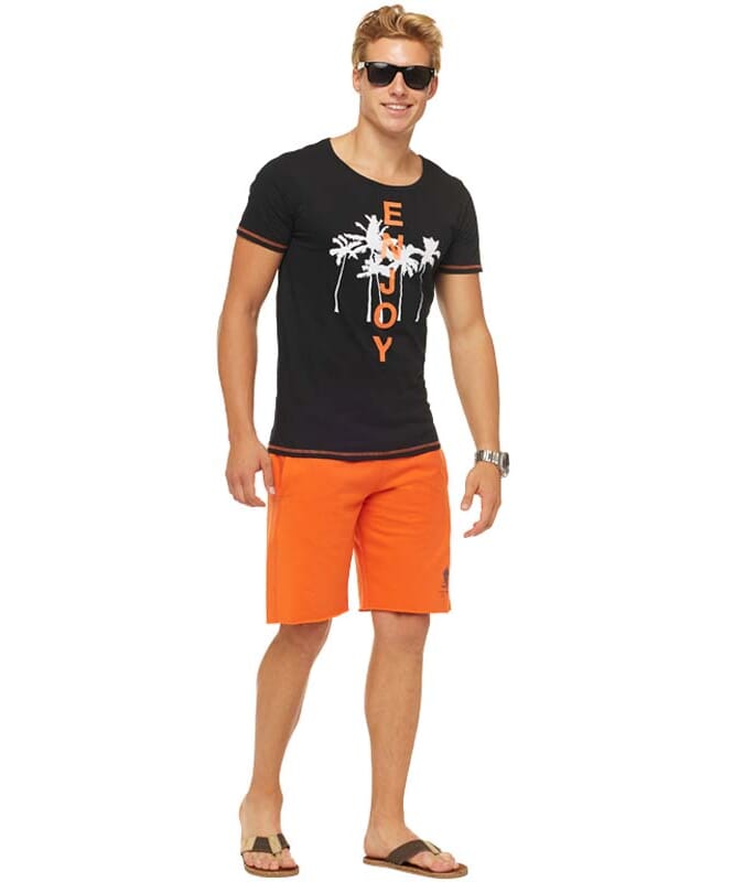 Summerfresh T-Shirt LUAN Uomo schwarz