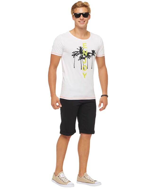 Summerfresh Camiseta LUAN Hombres weiß