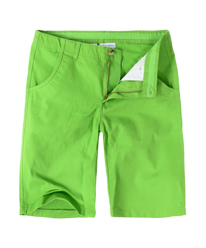 Summerfresh Chino Short RELAX Miehille kiwigrün