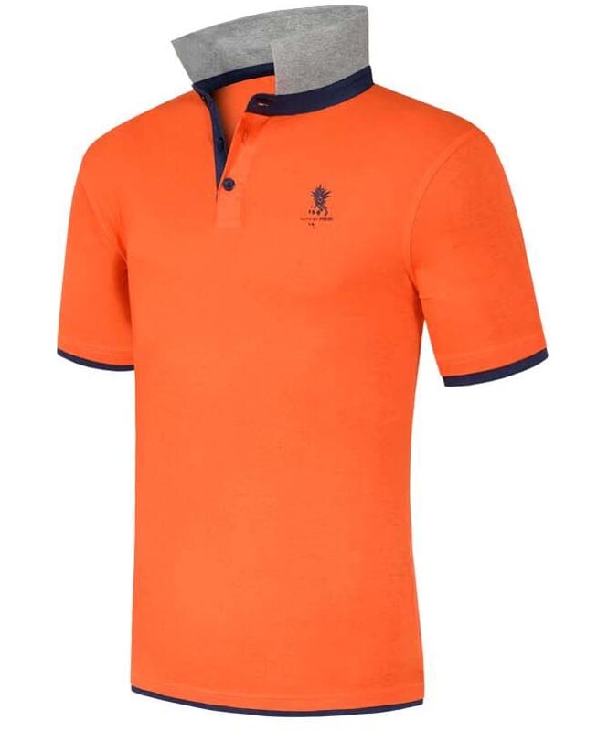 Summerfresh Camiseta polo KEYS Hombres naranja