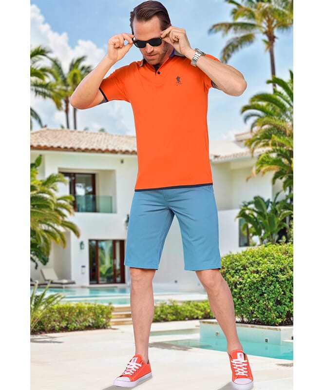 Summerfresh Polo Shirt KEYS Men naranja