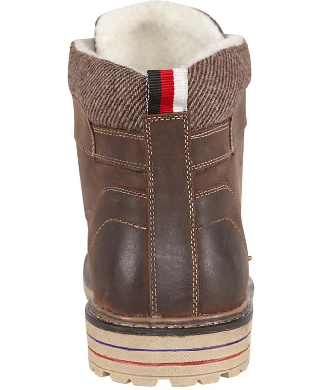 AC by Andy HILFIGER Winter Boots with merino wool dunkelbraun