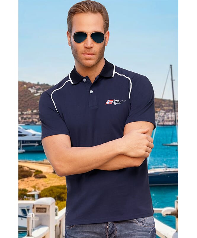 Shirt polo OCEANS Homme navy