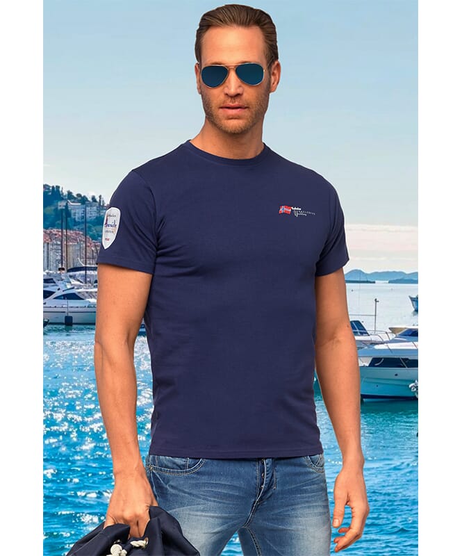 T-Shirt LILLEBROR Herr navy