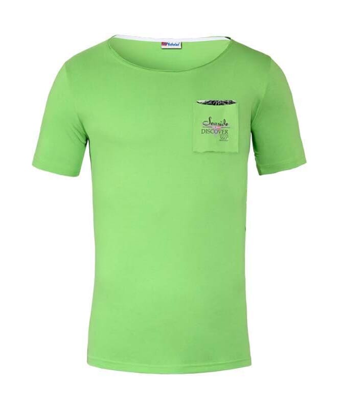 T-Shirt LAURITS Homme grün