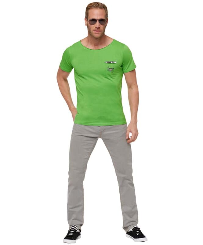 T-Shirt LAURITS Homme grün