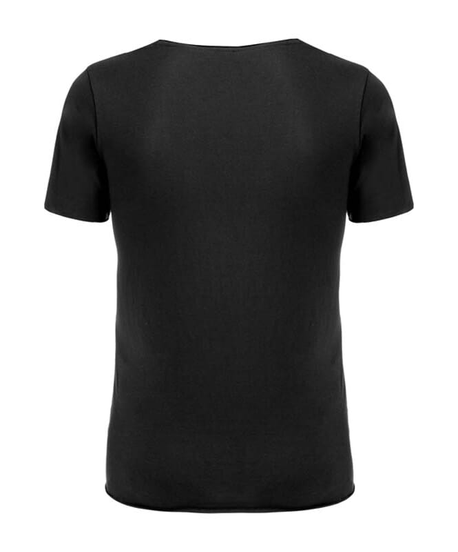 T-Shirt Iver Uomo schwarz