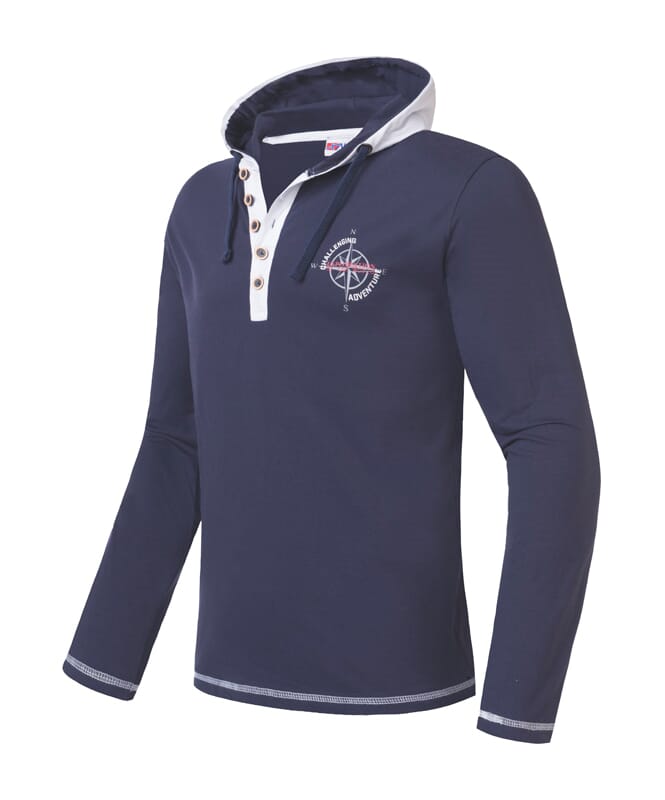 Hoody/Longsleeve MADS Herren navy