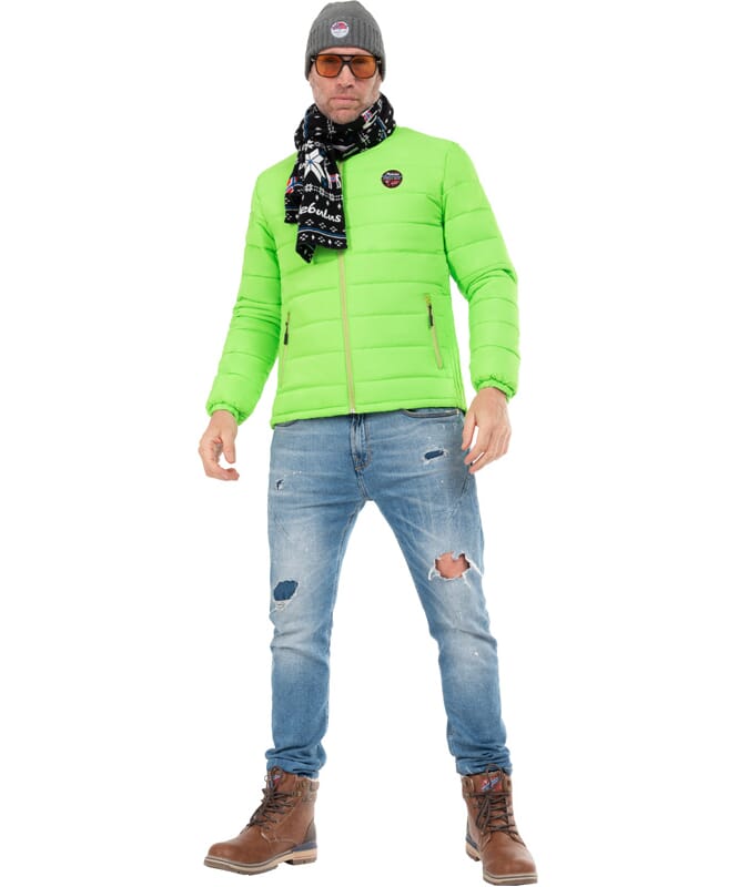 Winter Jacket TAMMES Men lime green