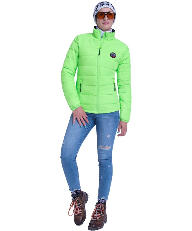 Winter Jacket TAMMES Women lime green