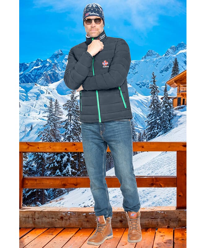 Chaqueta de invierno SÖLDEN Hombres schwarz