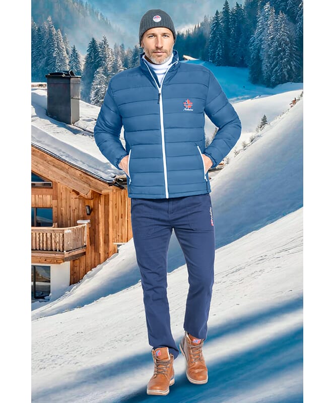 Veste d&#39;hiver SÖLDEN Homme hellblau