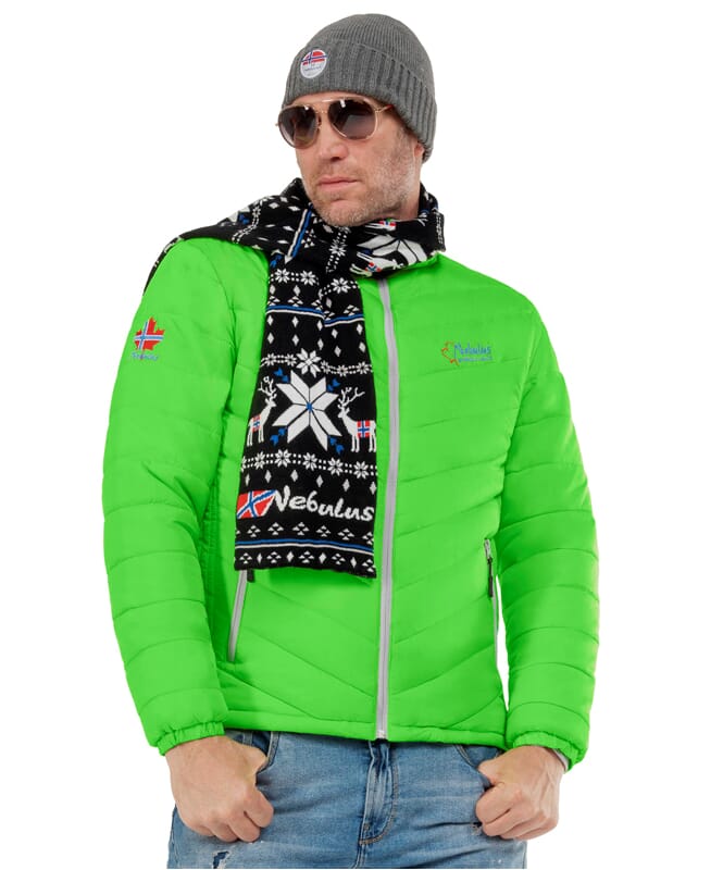 Winter Jacket LEMAN Men lime green