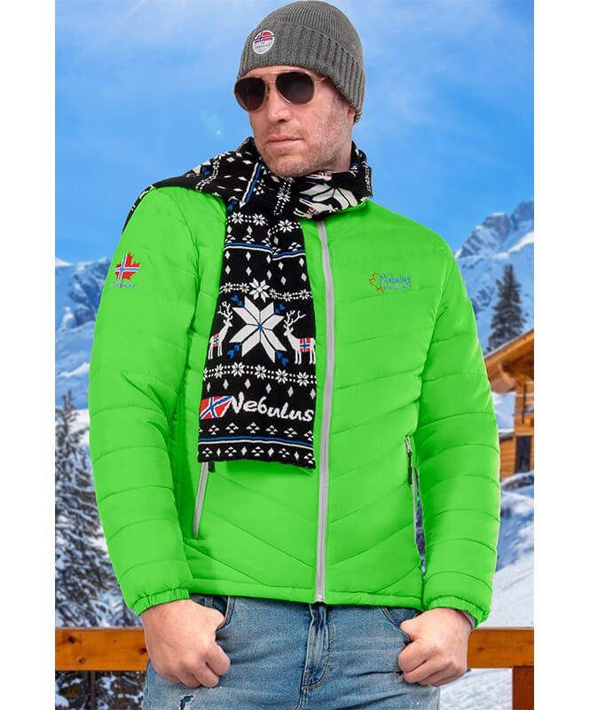 Winter Jacket LEMAN Men limettengrün