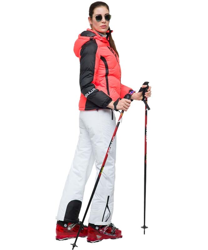 Veste de ski SKIBRÖK Femme coralle