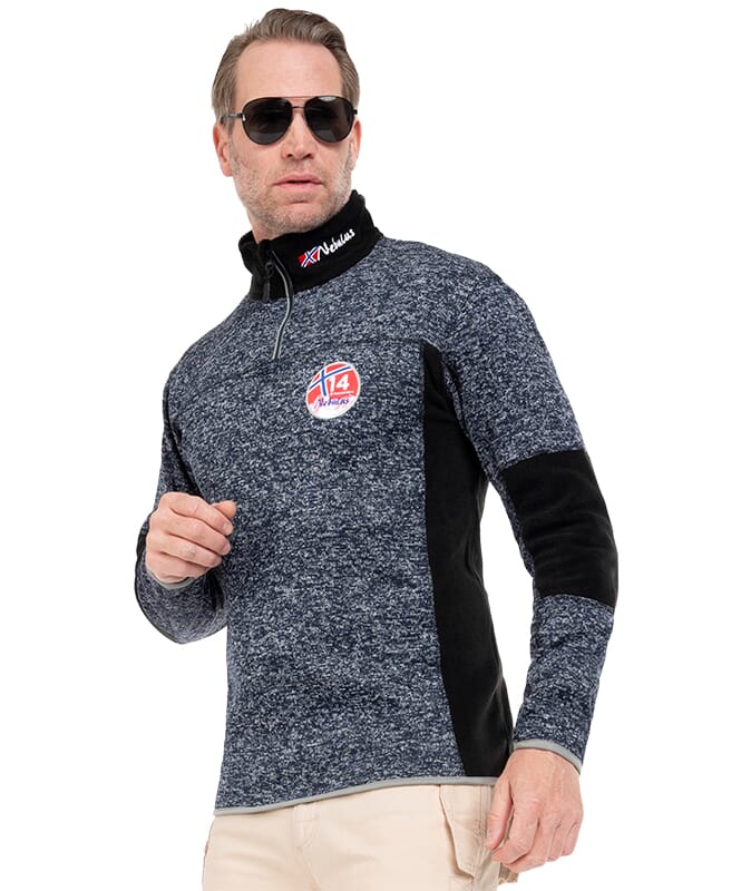 Pull polaire PAAVO Homme navy
