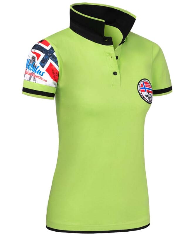 Polo Shirt PARAS Women green-black