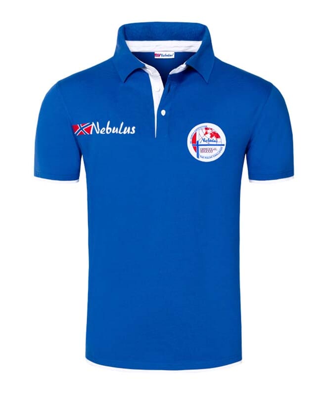 Camiseta polo VOIT Hombres olympian-blue
