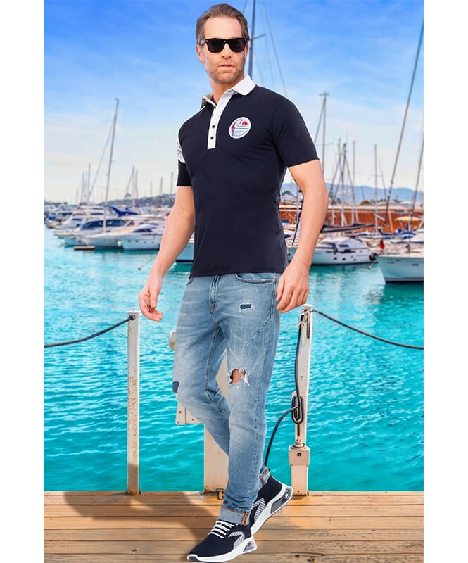 Shirt polo PAITAS Homme navy