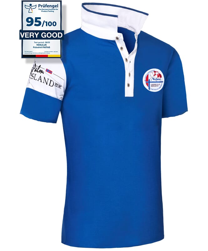 Polo Shirt PAITAS Men olympian-blue