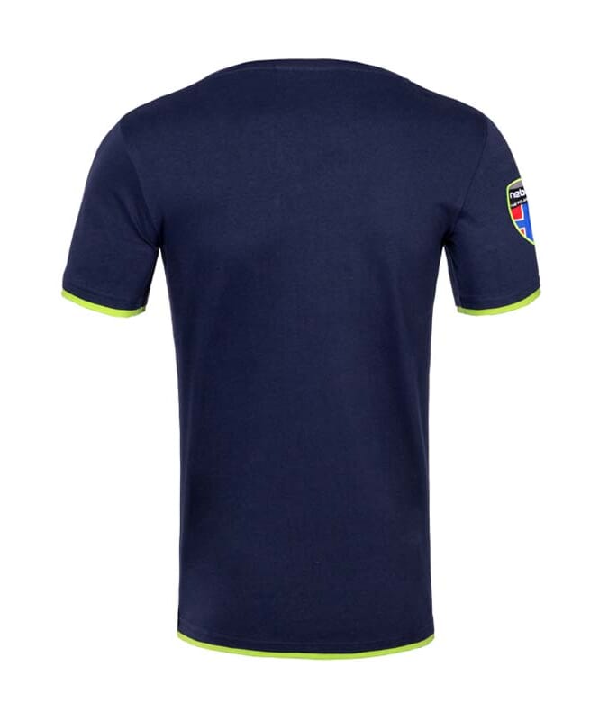 T-Shirt POWERS Herr navy-grün