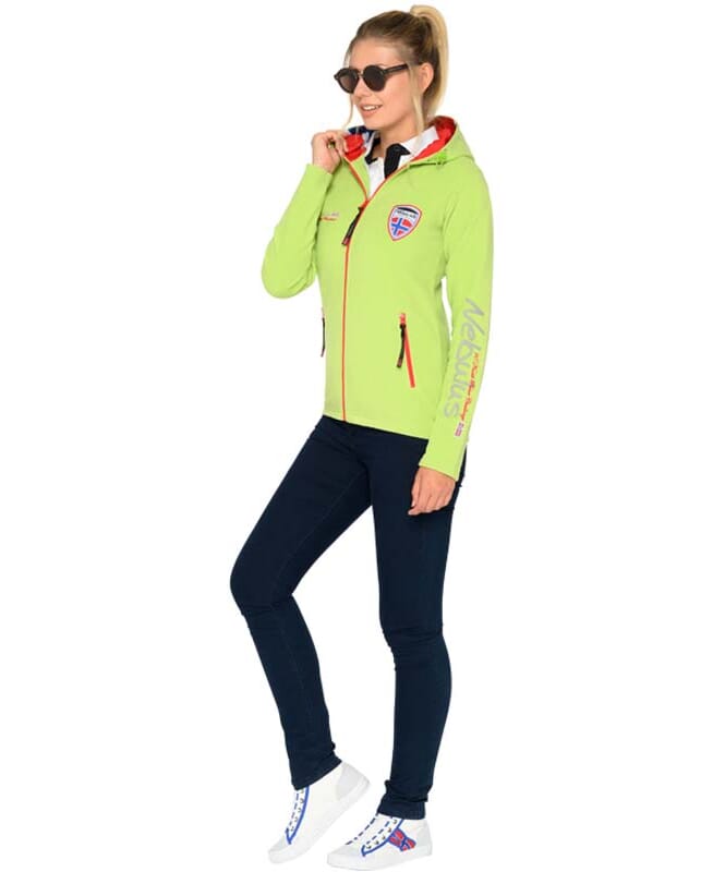 Giacca in pile SCHWEDEN Donna lime green