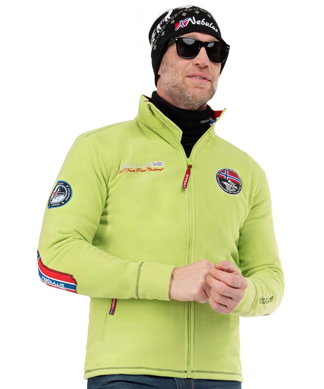 Chaqueta de tejido polar EXPLORE Hombres lime