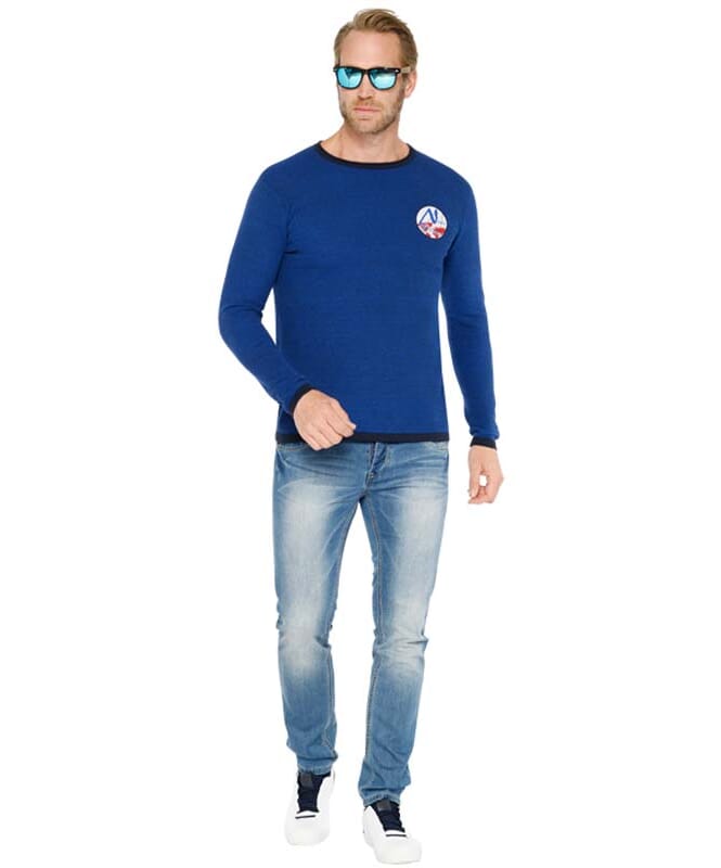 Pullover GRAHAM Uomo kobalt