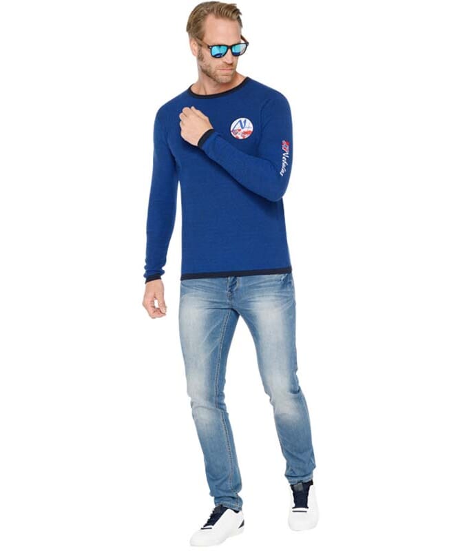 Pullover GRAHAM Uomo kobalt