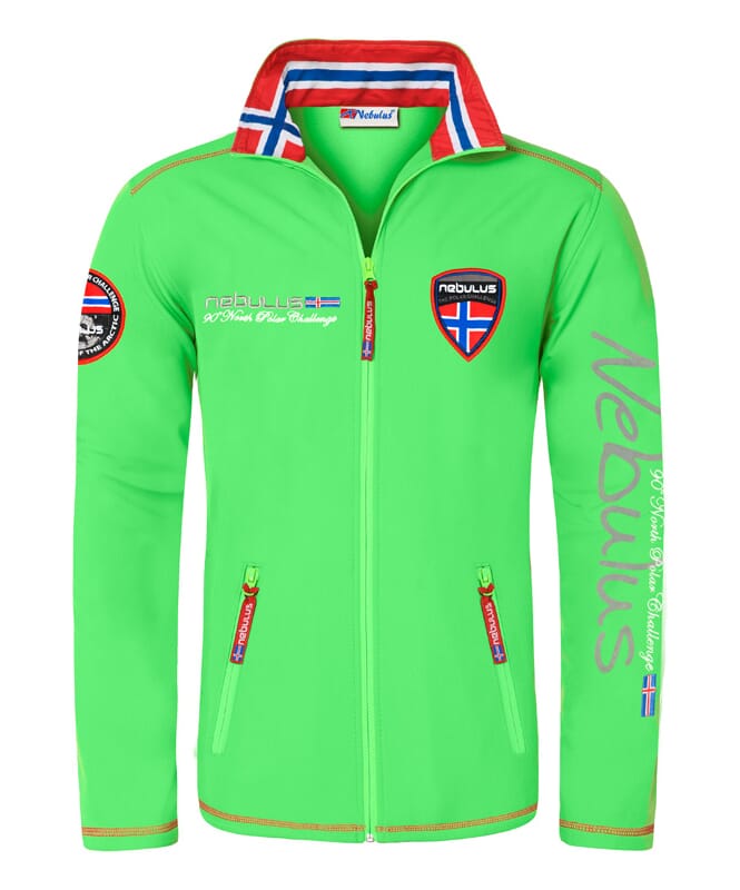 Giacca in softshell STYLER Uomo lime green