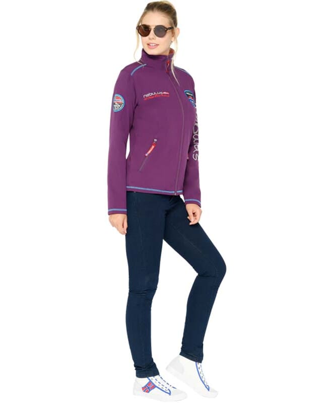 Giacca in softshell STYLER Donna lila