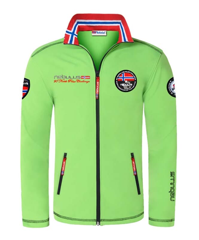 Softshell Jas MAESTRO Heren lime green