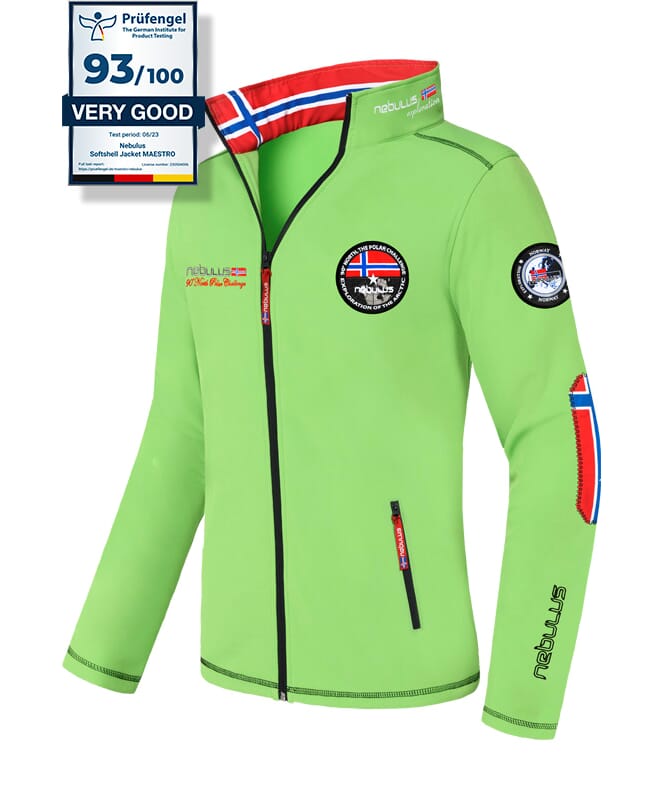 Veste Softshell MAESTRO Homme lime green