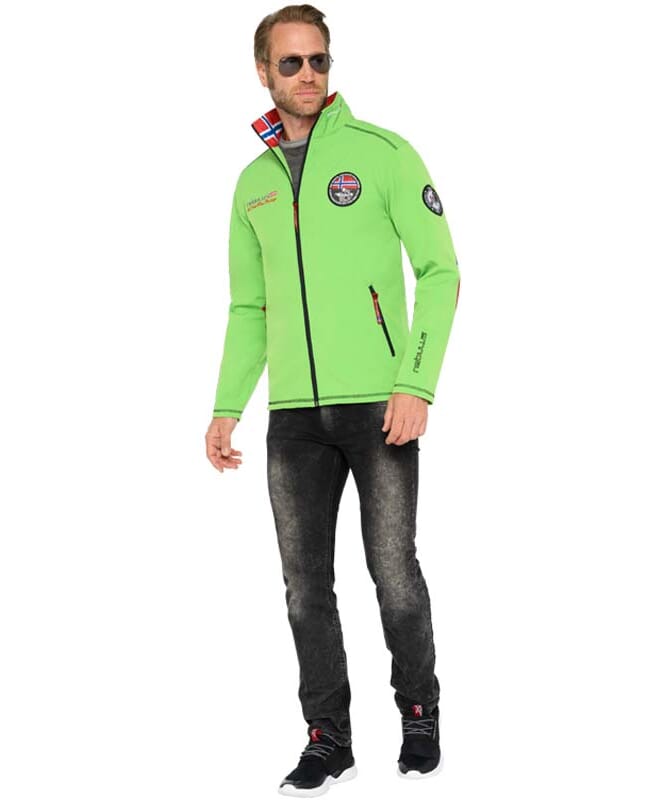 Giacca in softshell MAESTRO Uomo lime green