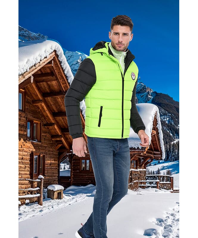 Veste d&#39;hiver UNIMAK Homme green_flash -